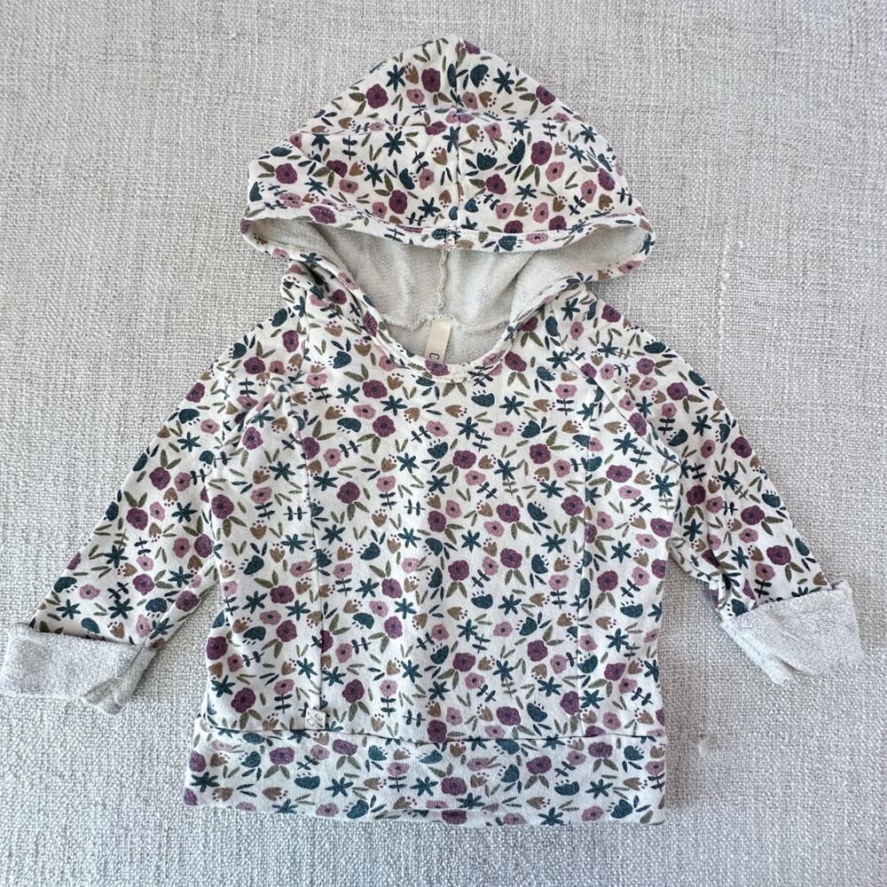 Childhoods Floral Hoodie GUC 18-24mo